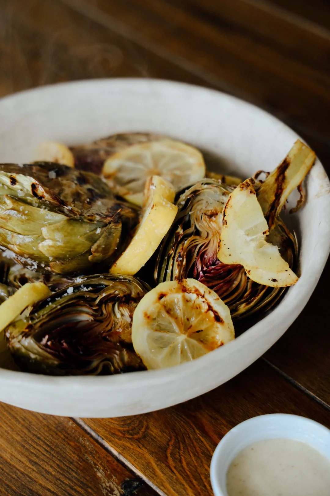 Grilled Artichokes with Herby Lemon Aioli — Lady H